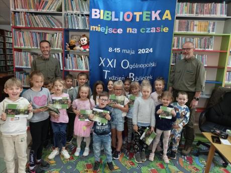 XXI Ogólnopolski Tydzień Bibliotek z leśnikami